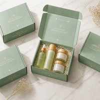 Boîte d'expédition en carton ondulé Kraft avec logo personnalisé, pliable, emballage en papier pour vêtements, cadeaux, OEM ODM