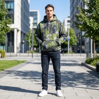 Sweat à capuche MITO Woobie Premium finlandais M05 Camouflage - Veste légère en Ripstop, fabricant OEM de vêtements tactiques