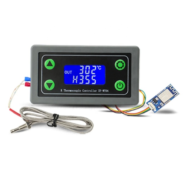 WIFI Remote Digital Temperature Controller K Thermocouple High Temperature Controller -99~999 Degrees XY-WT04-W