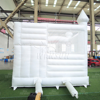 Château gonflable personnalisé WINSUN pour mariage, structure gonflable commerciale, certifiée CE, ignifuge et imperméable pour mariage