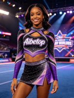 Uniformes de cheerleading personnalisés, fabricant OEM ODM, conception gratuite, costumes de cheerleading, vêtements d'équipe, faible MOQ, livraison rapide