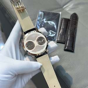 นาฬิกาข้อมือผู้ชายแฟชั่นคุณภาพสูง ดีไซน์ใหม่ปี 2025 สายหนัง ระบบออโตเมติก - Product Image 6