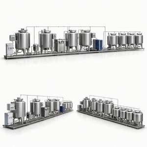 Machine de traitement du lait et du fromage à petite échelle, pasteurisateur de lait de chèvre 100L, usine clé en main pour yaourt - Product Image 3