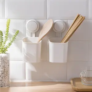 <strong>Toothpaste</strong> <strong>and</strong> Razors <strong>Holder</strong> Suction Cup <strong>Toothbrush</strong> <strong>and</strong> <strong>Toothpaste</strong> <strong>Holder</strong> for Bathroom Shower <strong>Holder</strong> - Product Image 1