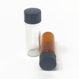 5Ml Helder/Bruin Monster Flacon Met Ptfe Siliconen Dop Helder Glas Opslag Flesjes - Product Image 4