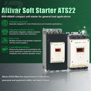ซอฟต์สตาร์ทเตอร์ ATS22C41Q รุ่นใหม่ สำหรับมอเตอร์แบบอะซิงโครนัส 230 ถึง 440 โวลต์ 110 ถึง 220 กิโลวัตต์ Altistart 22 ซอฟต์สตาร์ทเตอร์ ATS22C41Q - Product Image 4