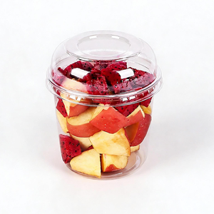 Coperchio a Cupola in Plastica PET Trasparente Usa e Getta 12oz/16oz/24oz con Logo Personalizzato per Frutta/Gelato/Insalata/Acai da Asporto - Product Image 3