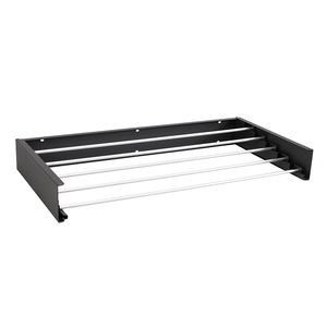 Séchoir à linge <span class=keywords><strong>mural</strong></span> télescopique pliable en métal de haute qualité 4M, 5 rails, séchoir à linge robuste - Product Image 1