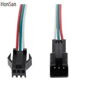 Terminal 2 Pin 5 Pin Electrical 4 Pins Female And Male Cable Electric Wires Sm Jst Connector For Rgb Led Strip Lights