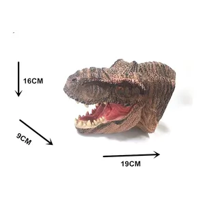 Hete Verkoop Dinosaurus Hand Pop Open Mond Speelgoed Nieuwigheid Tyrannosaurus Hand Poppen Speelgoed Voor Kinderen Jongens