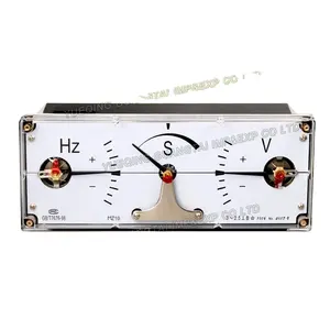 High quality GT-AM15 3-phase analog panel meter generator frequency voltmeter