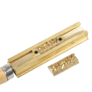 Juego de sellos de tipos móviles, kit de herramientas de estampado de letras en lámina DIY, herramientas de estampado para artesanía en cuero, molde de letras de latón personalizado - Product Image 5