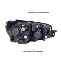 HCMOTIONZ Accessoires Animation LED Lampes Avant De Voiture DRL Assemblage Projecteur 2013-2018 Phares Pour VW Golf Mk7