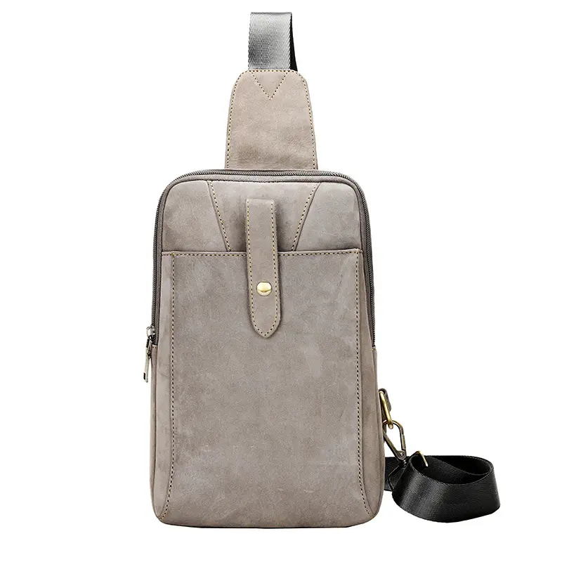 High-quality PU leather satchel men's small crossbody bag Messenger Bag leather shoulder bag men