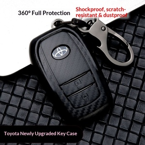 Fundas para Llaves de Toyota Corolla, Levin, Highlander; Carcasas para Llaves de Camry de 8.ª Generación, Yaris, CHR con Acabado Mate - Product Image 3
