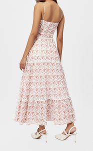 OEM ODM 2025 Vestidos elegantes de mujer de buena calidad Floral Midi Streetwear Ropa sostenible Lavable Fabricante de Vietnam - Product Image 5