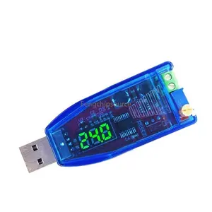 DC-DC USB có thể điều chỉnh bước xuống cung cấp điện áp điều chỉnh mô-đun 5V đến 3.3V 9V 12V 24V dp