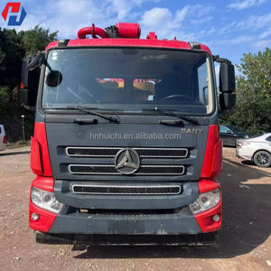 รถปั๊มคอนกรีตติดตั้งบนรถบรรทุกยี่ห้อซานี่ ขนาด 39 เมตร เครื่องยนต์ดีเซล 229 กิโลวัตต์ มาตรฐานยูโร 6 หมุนได้ 360 องศา ผลิตภาพการทำงาน 120 เมตร/ชม. เหมาะสำหรับงานก่อสร้างในเมือง/ชนบท - Product Image 3