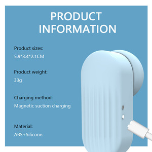 <span class=keywords><strong>2</strong></span> in 1タッピング吸うバイブレーター大人のおもちゃクリトリスミニイヤホンバイブレーターパーソナル乳首マッサージャー - Product Image 6