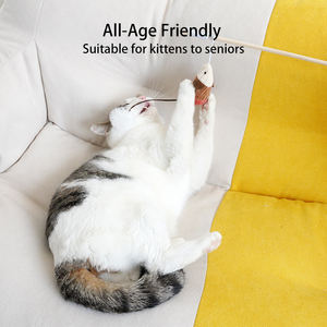 Игрушки-мышки для кошек: плюшевые, миниатюрные, интерактивные, для игр и развлечений в помещении, оптом - Product Image 2