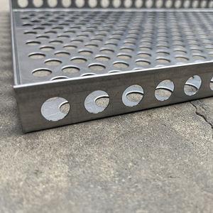 ถาดสเตนเลสมีรูพรุนใช้สำหรับอบแห้งและอบ304เชื่อมด้วยมือ316ทนทาน - Product Image 3