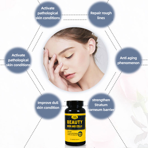 Suplemento Vitamínico Vegetariano de Belleza con Proporción Dorada, Antienvejecimiento, Iluminador de la Piel, Apoya el Antienvejecimiento y la Longevidad Saludable - Product Image 4