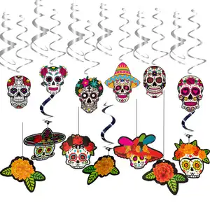 Лидер продаж, украшение для вечеринки «День мертвецов» в мексиканском стиле