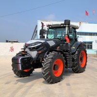 Tracteur agricole lourd Tavol 260HP 4x4 haute puissance avec cabine climatisée de luxe
