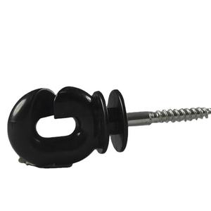 QSHOHSQ 120 isolateurs noirs <span class=keywords><strong>pour</strong></span> clôture électrique, faciles à assembler, 1 outil de fixation <span class=keywords><strong>pour</strong></span> poteaux annulaires, <span class=keywords><strong>pour</strong></span> clôtures d'animaux - Product Image 5
