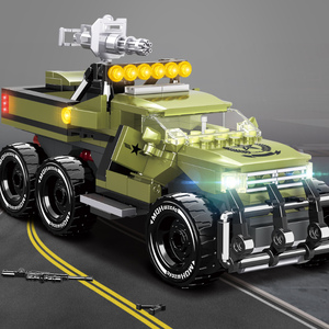 WOMA TOYS - Bloques de Construcción de Armas de Batalla, Modelo Militar del Ejército, Bloques de Construcción Pequeños, Juguete Educativo de Bricolaje para Niños - Product Image 2