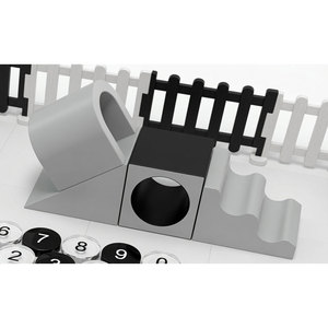 Juguete de Madera Negro de Primera Calidad para Niños, Modelo TG1204, con Capacidad para 100-500 kg, para >10 Pasajeros, para Uso en Interiores - Product Image 4