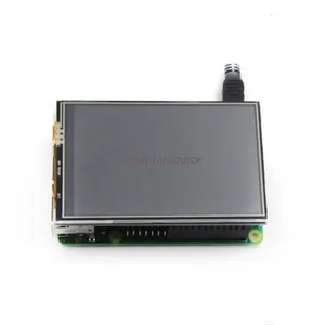 Nuovo alloggiamento del Monitor con Display Raspberry Pi 3.5 pollici adatto per Raspberry Pi 3B /3B/2B o ventilatore