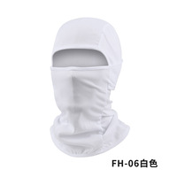 Masque de ski de cyclisme de moto SP23-3164, respirant en polyester, pour l'été, capuche tactique de plein air, casque, masque intégral
