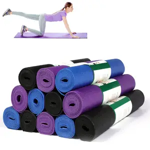 Thảm yoga hữu cơ tự nhiên Thảm Yoga thân thiện với môi với logo tùy chỉnh/thảm yoga sinh thái PVC tự nhiên