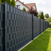 Bande de protection anti-UV imperméable en PP pour clôture de jardin, 19 cm x 26 m, résistante à la décomposition, écologique, en rouleau, pour la décoration du jardin