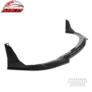 Compatible con Charger SRT 2015-2016 V5 Estilo B, Labio de Parachoques Delantero en Negro Brillante - Product Image 5