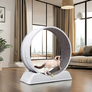 Movable Light Voice Cat <strong>Pet</strong> <strong>Fitness</strong> Roller Anti-Pinch Foot Exercise Running Wheel Cross-Border Popular Cat Climbing Frame Toy - Product Image 1