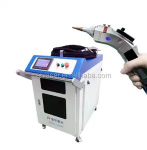 1KW 1.5KW Cầm Tay Fiber Laser Gun Máy Hàn Cho Thép Chính Xác Hàn