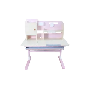 Individueller rosa Kinder-Lestudtisch manuell höhenverstellbarer Lusttisch für Kinder