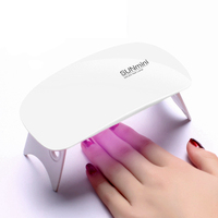 Mini lampe pour sécher le vernis à ongles avec câble USB, outil de Salon, petit Portable, LED UV, 6W, manucure, séchage, 2022