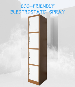 Armario de acero vertical de 2 puertas de alta calidad directo de fábrica de Guangzhou armario individual muebles de gimnasio OEM disponible - Product Image 4