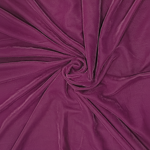 Luxe 100% Polyester Velours Tissu Prune Profonde Doux Rembourrage et Vêtement Textile Tissé Teint Motif pour Canapé Rideaux Robes - Product Image 1