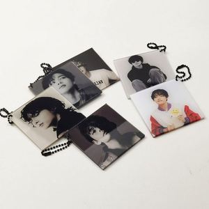 2024 New Arrival Promotion Creative Anime Moving Shaking Three Layers Clear Acrylic Shaker Charms Keychain - Product Image 2