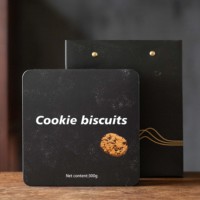 Grande boîte d'emballage pour biscuits en étain écologique de qualité alimentaire avec revêtement UV personnalisable en provenance du Guangdong pour boîte en étain