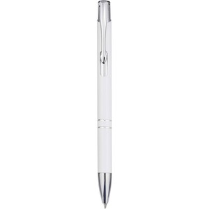 Penna a Sfera Moneta in Alluminio Riciclato, Punta da 0,5mm, Corpo in Acciaio, Penna Promozionale Originale Modello 107984-9 - Product Image 1