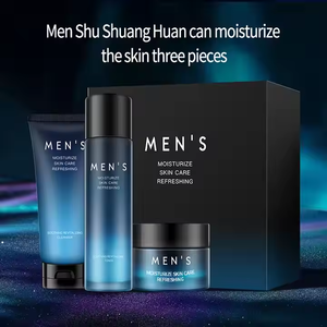 Ensemble de soins de la peau pour hommes Offre Spéciale 3 pièces crème nettoyante hydratante blanchissante naturelle ensemble de kit de soins de la peau essentiels pour le <span class=keywords><strong>visage</strong></span> - Product Image 2
