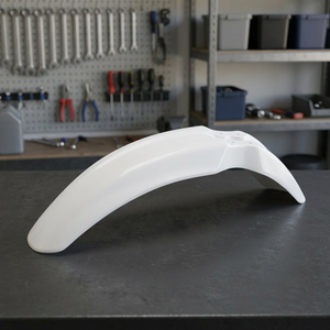 Parafango Anteriore BIANCO 041 per Honda XR 250R 1996-2025 Parafango Moto in Plastica - Product Image 2