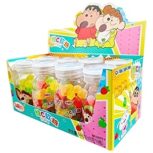 Les mêmes bonbons acidulés que dans "Sugary Shin-chan" Les bonbons gélifiés pour enfants sont disponibles dans une variété de saveurs. Bonbons Sucrés - Product Image 6