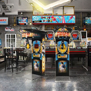 Neofuns FUNTIME FT-NA01 Crane <b>Machine</b> Coin Operated <b>Amusement</b> Arcade Game Ultimate Big Punching Game - Product Image 3