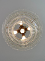 Lustres de plafond en verre de Murano vintage de luxe pour salon salle à manger hôtel